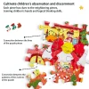 Christmas Jigsaw Puzzle 200 Pieces Santa Claus Puzzles Gift box kids Challenge Brain Storm Game Educational Puzzle Game Toys - Image 4