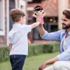 Kids Puppets Cute Family Hand Puppets With Working Mouth Enhance Communication Plush Hand Puppets For Show Theater Birthday - Image 2