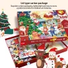 Christmas Jigsaw Puzzle 200 Pieces Santa Claus Puzzles Gift box kids Challenge Brain Storm Game Educational Puzzle Game Toys - Image 3