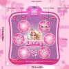 Dance Mat - 6 /9 Keys LED Electronic Dance Mat, Pink Doll Princess Girl Toys, Kids Music, Halloween, Christmas Birthday Gift - Image 5