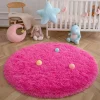 Carpet Living Room Round Thick Carpet Fluffy Large Area Mat Floor Soft Rug Bedroom Long Plush Rug Children Room Decor - Image 4
