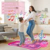 Dance Mat - 6 /9 Keys LED Electronic Dance Mat, Pink Doll Princess Girl Toys, Kids Music, Halloween, Christmas Birthday Gift - Image 6