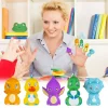 Character Finger Puppets Children Halloween Finger Puppets Set Interactive Toy Puppets Wonderful 5X Puppets For Halloween Party - Image 3