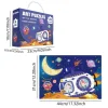 60Pcs/set Floor Puzzle Wooden Puzzle Large Size For Kids Toddler Puzzles For Preschool Children Learning Educational Puzzles Toy - Image 4
