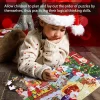 Christmas Jigsaw Puzzle 200 Pieces Santa Claus Puzzles Gift box kids Challenge Brain Storm Game Educational Puzzle Game Toys - Image 2