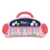 Toddlers Keyboard Music Piano Toy For Kids Musical Instrument With 2 Switch Modes Birthday Gift For 4-6 Years Old Girls And Boys