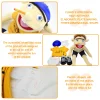 60cm Large Jeffy Boy Hand Puppet Plush Toys Removable Children Soft Doll Talk Show Party Props Puppet Stuffed Doll For Kids Gift - Image 2