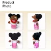 Kids Hand Puppets Open Mouth Plush Cartoon Black People Storytelling Puppet Family Puppet Grandparents Mom And Dad Dolls - Image 5