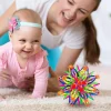 Hoberman Sphere for Kids Yoga Ball Glow in the Dark Breathing Ball Mini Stress Toys for Anxiety Pre-educational Expandable - Image 2