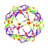 Hoberman Sphere for Kids Yoga Ball Glow in the Dark Breathing Ball Mini Stress Toys for Anxiety Pre-educational Expandable