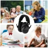 Kids Ears Protection Anti Noise Child Earmuff Cozy Children Sleep Ear Stretcher Adjustable Sound Proof Earplugs for Reading - Image 2