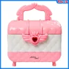 Kids Multi-Layer Foldable Makeup Set - Pretend Play Cosmetic Kit for Girls, Educational and Learning Toy with Storage Box - Image 2