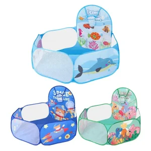 Ball Pit For Toddler Creative Children Ball Pit Tent With Basketball Hoop Ball Pit Fence For Toddler Baby Kid Girls Boys For