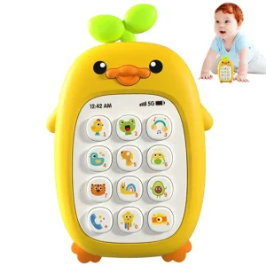 Baby Learning Phone Toy Baby Phone Toys With Light And Sound Baby Cell Phone Toy Educational Cell Phone Fun With 13 Functions