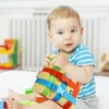 Montessori Baby Puzzle Buckle Dolls BusyBoard For Toddlers Kids Sensory Buckle Pillow Toy Activity Baby Learning Toys For Child - Image 4