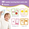 Early Education Flash Cards 58Piece Cognitive Flashcards Alphabet Colors Flash Cards Pocket Educational Toys Preschool - Image 5