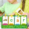 Site Words Phonics Flash Cards Kids Preschool Sight Cards Spelling Games Homeschool Supplies With Card Rings For Kids Toddler - Image 4
