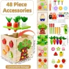Baby Wooden Activity Cube Center Toys for Boys Girls Birthday Gifts, 5 in 1 Montessori Educational Learning Sensory Toys - Image 5
