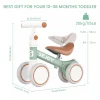 SEJOY Baby Balance Bike 4 Wheels Toddler Walker Bicycle Toys Birthday Gifts For Girl Boy 3 Colors 1-3 Years Old Kids - Image 5
