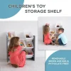 Grey/White Toy Organizer, 9 Bin Storage, 24" Tall, Closet Organizer , Storage Box - Image 3