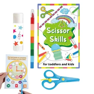Cutting Activity Book Cut And Paste Skills Workbook Captivating Projects For Kids Ages 3 Fine Motor Skills Toys