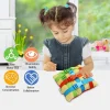 Montessori Baby Puzzle Buckle Dolls BusyBoard For Toddlers Kids Sensory Buckle Pillow Toy Activity Baby Learning Toys For Child - Image 2