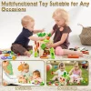 Baby Wooden Activity Cube Center Toys for Boys Girls Birthday Gifts, 5 in 1 Montessori Educational Learning Sensory Toys - Image 6