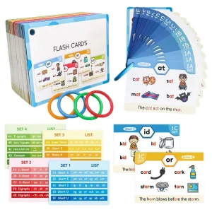 Reading Flash Cards Sight Word Flash Cards Educational Root Phonics Games Interactive Homeschool Supplies Vocabulary Card For