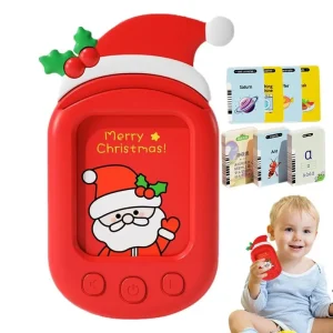 Kids Talking Flash Cards Words Games ​Learning English Machine Early Education Electronic Book Toddlers 2-6 Years Reading Gadg