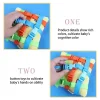 Montessori Baby Puzzle Buckle Dolls BusyBoard For Toddlers Kids Sensory Buckle Pillow Toy Activity Baby Learning Toys For Child - Image 5