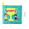 Colorful Baby Cloth Book With Crinkle Paper Early Educational Baby Bath Books Multifunctional Soft Book For 0-2 Years Old Kids - Image 6