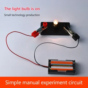 Science Toys for Kids Electric Circuit Kit Kids Student School Light Bulbs Toy Educational DIY Toys For Children Gift