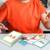 Early Education Flash Cards 58Piece Cognitive Flashcards Alphabet Colors Flash Cards Pocket Educational Toys Preschool - Image 4