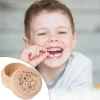 Tooth Fairy Box With 3D Baby Round Gifts Engraved Meaningful Easy To Put Small Cute Lost Teeth Keepsake Wooden - Image 2