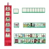 Visual Schedule Chart Mini Travel Schedule Pocket Chart Bedtime Routine Chart Visual Schedule Pocket Chart With 45 Activity card