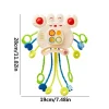 Infant Montessori Sensory Development Toys Pull String Finger Grasp Training Early Learning Education Puzzle Toys Teether Toy - Image 6
