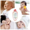 Toddler Teether Chew Toys Toddler Musical Sound Phone Learning Toy Interactive Sensory Bilingual Teething Toys Carrot Phone - Image 5