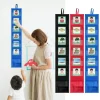 Visual Schedule Chart Mini Travel Schedule Pocket Chart Bedtime Routine Chart Visual Schedule Pocket Chart With 45 Activity card - Image 2