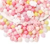 74Pcs 12mm Silicone Round Food Grade Leaf Focal Beadsfor DIY Baby Teether Soother Nipple Chain Dummy Clips Necklace Chew Toy - Image 3