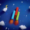 3pcs Silicone Chewable Pencil Topper Crystal Silicone Pencil Cover Tube Teething Sensory Pencil Chew Topper For Boys Girls - Image 4