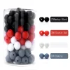 100pcs 12mm Silicone Beads Baby Teething Beads Pacifier Chain Teething Toy BPA Free Chewable Beads Teether DIY Accessories - Image 2