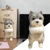 Cat Fidget Toy for Kids Sensory Toys Squeeze Toys Desk Decor Cat Dog Shape Collectible Figurines Toys Soft Flocking Fidget Toy - Image 5