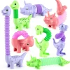 Sensory Fidget Toys Funny Toddler Sensory Tube Kid Puzzle Toy Dinosaur Toy For Girls Teens Boys Adults And Children For Home - Image 2