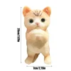 Cat Fidget Toy for Kids Sensory Toys Squeeze Toys Desk Decor Cat Dog Shape Collectible Figurines Toys Soft Flocking Fidget Toy - Image 6