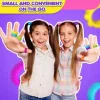 Sensory Rings Stress Relief Sensory Toys Set Of 6 Spiky Sensory Finger Rings Silent Stress Reducer Fidgets Ring For Kids Teens - Image 2